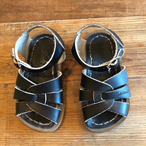 Other - Black toddler size 5 saltwater sandals Other - Black toddler size 5 saltwater sandals
